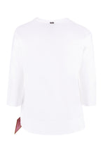 Carica l'immagine nel visualizzatore di Gallery, T-shirt in cotone stretch
