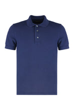 Load image into Gallery viewer, Cotton blend piqué polo shirt
