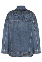 Carica l'immagine nel visualizzatore di Gallery, Giacca in denim con cristalli
