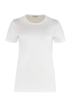 Load image into Gallery viewer, Cotton crew-neck T-shirt
