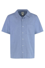 Carica l'immagine nel visualizzatore di Gallery, Camicia a maniche corte in cotone stretch
