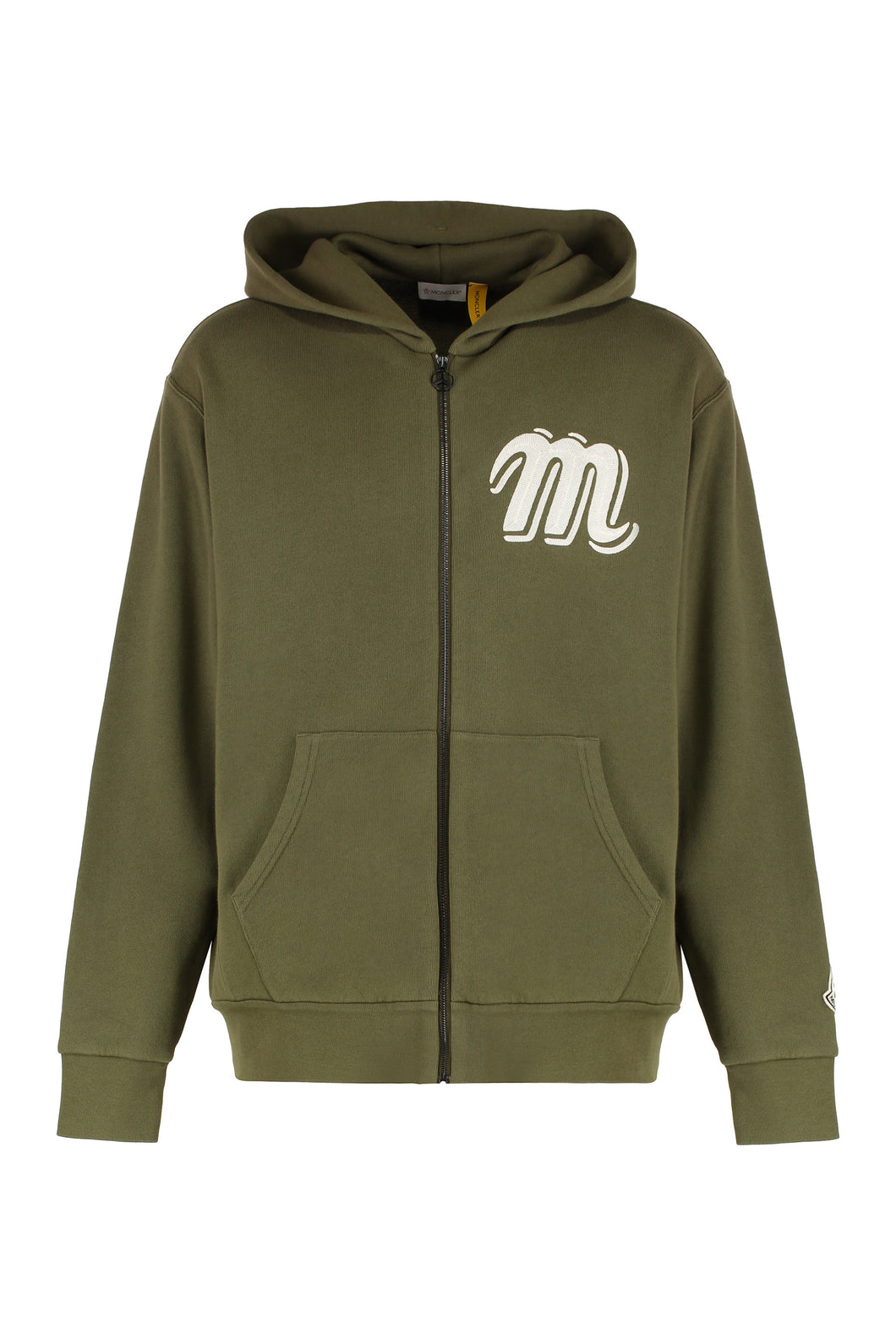 3 Moncler x Mercedes-Benz by Nigo - Felpa full-zip con cappuccio