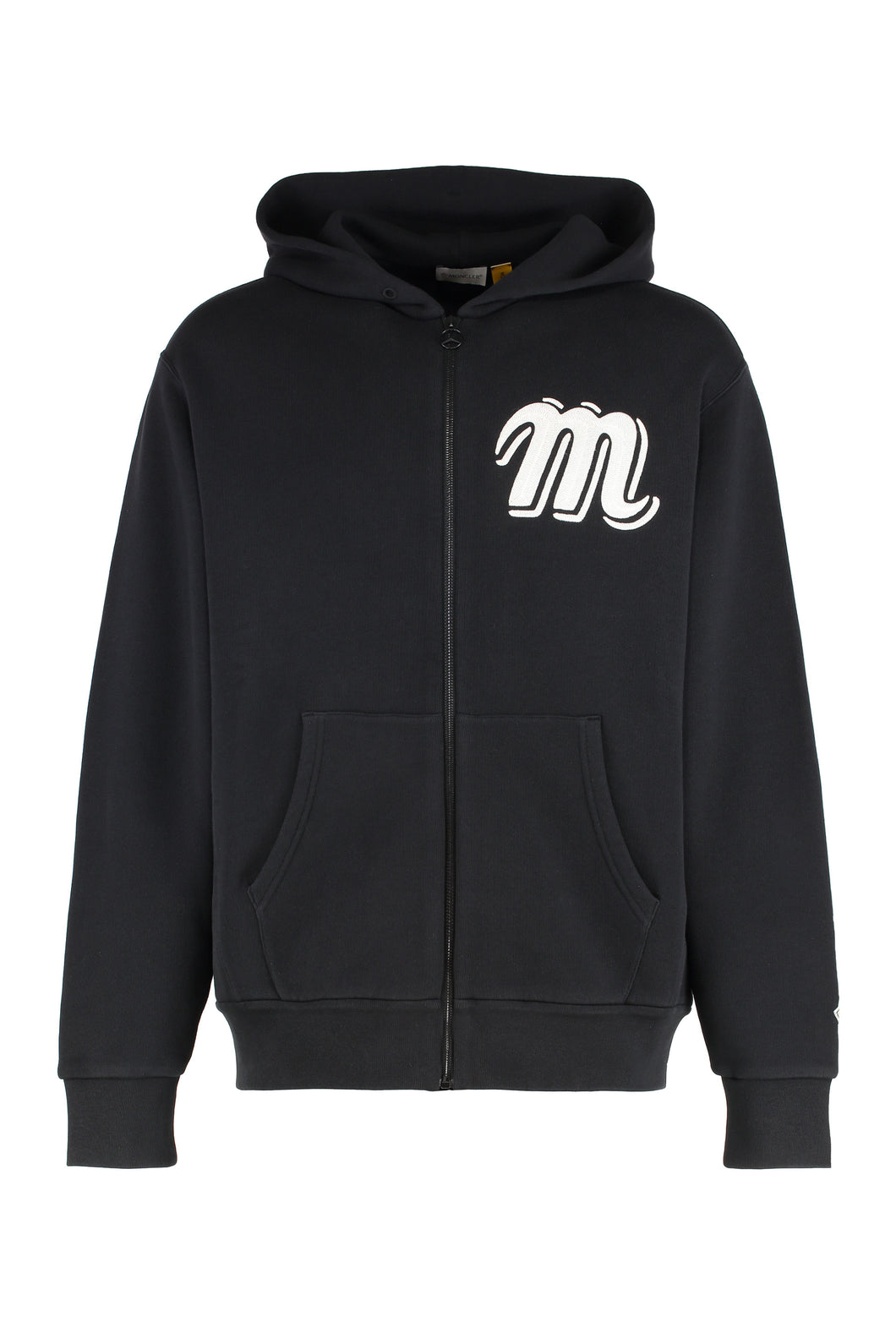 3 Moncler x Mercedes-Benz by Nigo - Felpa full-zip con cappuccio