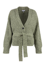 Load image into Gallery viewer, Cardigan belted cardigan
