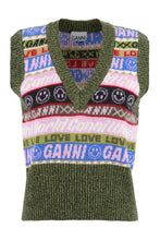 Load image into Gallery viewer, Knitted V-neck vest
