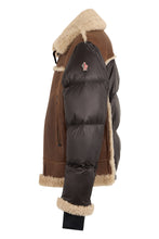 Carica l'immagine nel visualizzatore di Gallery, Giacca Imbottita in Nappa e Shearling Argens
