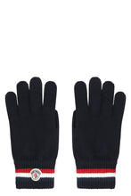 Load image into Gallery viewer, Tricolored wool gloves
