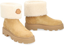 Carica l'immagine nel visualizzatore di Gallery, Stivaletti Aurea in pelle scamosciata e shearling
