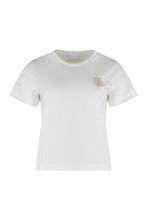 Carica l'immagine nel visualizzatore di Gallery, T-shirt logata in cotone
