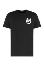 Carica l'immagine nel visualizzatore di Gallery, T-shirt in cotone con monogramma
