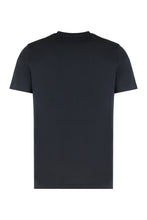 Carica l'immagine nel visualizzatore di Gallery, T-shirt con logo floccato in cotone
