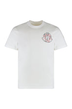 Load image into Gallery viewer, Cotton T-Shirt with Overlapping Logo

