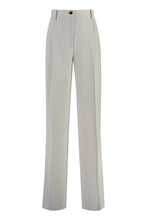 Load image into Gallery viewer, Twill wide-leg trousers
