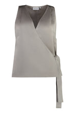 Load image into Gallery viewer, Knot front blouse
