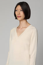 Load image into Gallery viewer, Wool V-neck sweater
