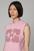 Load image into Gallery viewer, Wool blend knitted front vest
