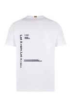 Carica l'immagine nel visualizzatore di Gallery, T-shirt girocollo Odom Letitrain in cotone
