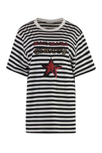 Carica l'immagine nel visualizzatore di Gallery, T-shirt Kaki a righe
