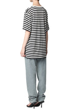 Carica l'immagine nel visualizzatore di Gallery, T-shirt Kaki a righe
