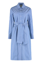 Carica l&#39;immagine nel visualizzatore di Gallery, Abito chemisier Katanga con cintura
