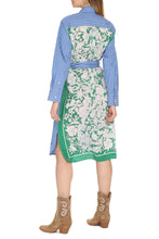 Carica l&#39;immagine nel visualizzatore di Gallery, Abito chemisier Katanga con cintura
