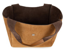 Load image into Gallery viewer, Trend shopper bag in suede leather
