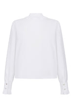 Carica l'immagine nel visualizzatore di Gallery, Blusa in cotone con ruches
