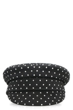 Load image into Gallery viewer, Baker Boy crystal-embellished cap
