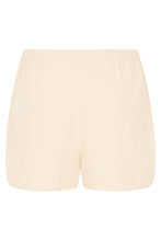 Carica l'immagine nel visualizzatore di Gallery, Pantaloni Corti Crema Leggeri per Estate Casual
