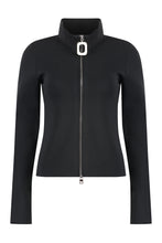 Carica l'immagine nel visualizzatore di Gallery, Cardigan in maglia con zip
