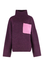 Carica l'immagine nel visualizzatore di Gallery, Maglione dolcevita in misto lana
