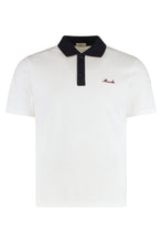 Load image into Gallery viewer, Pique cotton polo with embroidered logo
