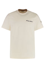 Load image into Gallery viewer, T-shirt with embroidered logo in cotton
