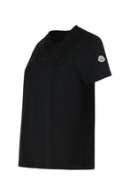 Carica l'immagine nel visualizzatore di Gallery, T-shirt in cotone con logo tono su tono ricamato
