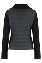 Carica l'immagine nel visualizzatore di Gallery, Cardigan imbottito in lana con zip
