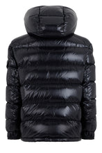 Load image into Gallery viewer, Shiny padded jacket with hood
