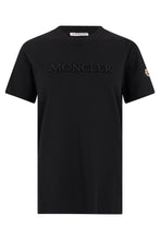 Carica l'immagine nel visualizzatore di Gallery, T-Shirt in cotone con logo ricamato
