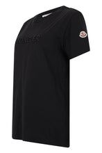 Carica l'immagine nel visualizzatore di Gallery, T-Shirt in cotone con logo ricamato
