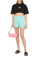Carica l'immagine nel visualizzatore di Gallery, T-shirt crop con logo
