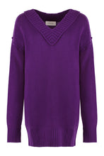 Carica l'immagine nel visualizzatore di Gallery, Maglione oversize Legenda in lana e cachemire
