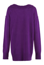 Carica l'immagine nel visualizzatore di Gallery, Maglione oversize Legenda in lana e cachemire
