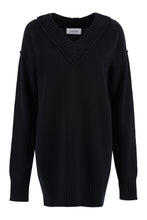 Carica l'immagine nel visualizzatore di Gallery, Maglione oversize Legenda in lana e cachemire
