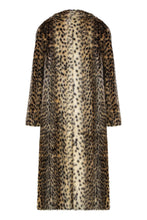 Load image into Gallery viewer, Faux fur coat
