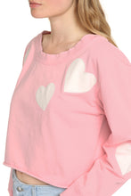 Load image into Gallery viewer, Angelou cropped cotton sweatshirt
