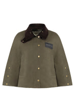 Carica l'immagine nel visualizzatore di Gallery, Barbour x ERDEM - Giacca Clover in cotone cerato
