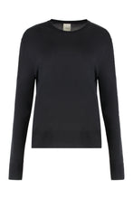 Load image into Gallery viewer, Crew-neck viscose sweater
