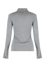 Load image into Gallery viewer, Top slim with a turtle neck
