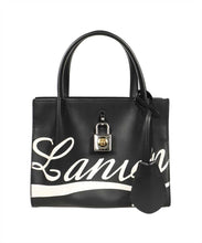 Carica l'immagine nel visualizzatore di Gallery, Borsa a mano in pelle con logo
