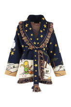 Carica l'immagine nel visualizzatore di Gallery, Cardigan Collab The Little Prince in maglia jacquard
