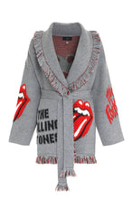 Carica l'immagine nel visualizzatore di Gallery, Cardigan Tongue &amp; Lips in lana vergine
